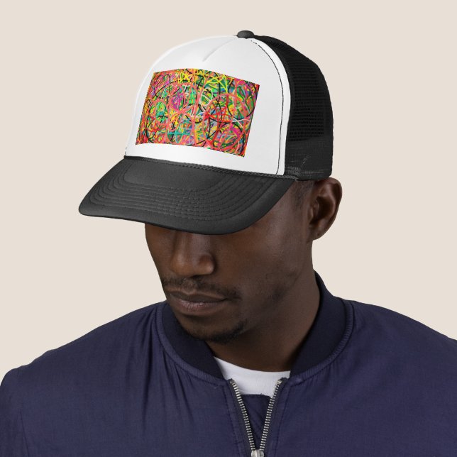 Casquette Hoops art design mixte couleurs jingle jangle (En situation)