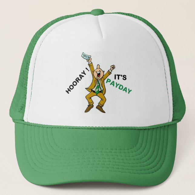 CASQUETTE HOORAY ! C'EST PAYDAY (Devant)