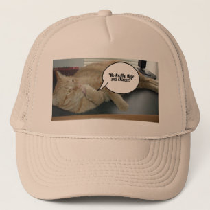 Casquette Hope and Change Orange Tabby Cat