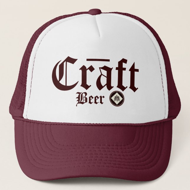 Casquette Hops de bière artisanale Bourgogne (Devant)