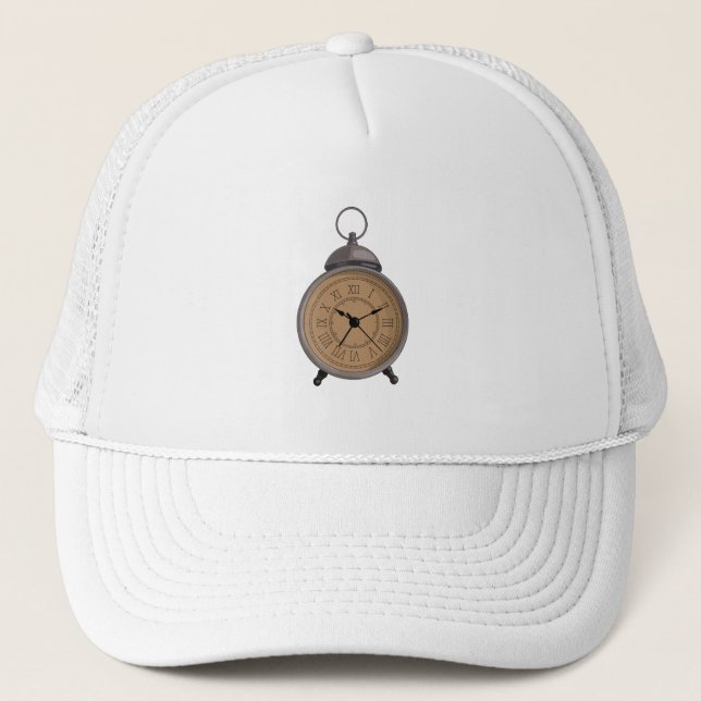 Casquette Horloge d'alarme Vintage (Devant)