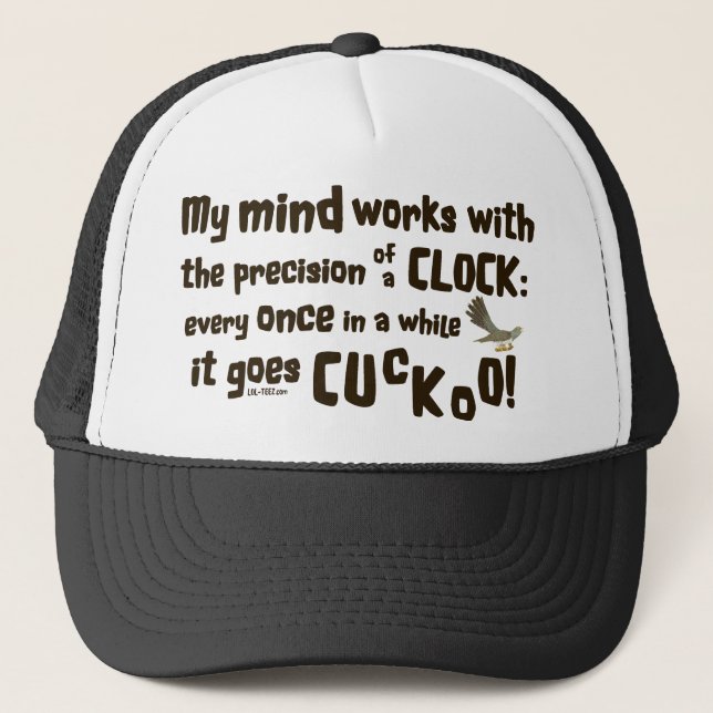 Casquette Horloge de coucou (Devant)