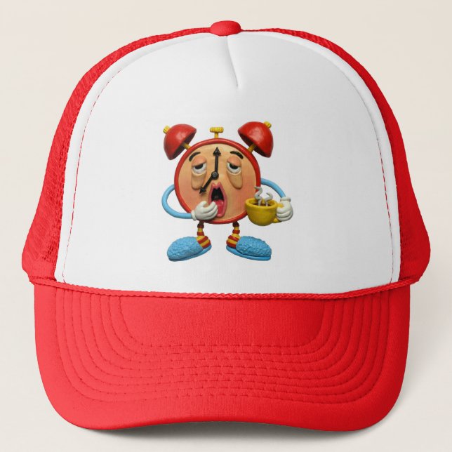 Casquette Horloge somnolente (Devant)