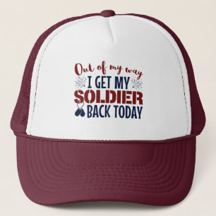 Casquette Hors de mon chemin, je récupère mon soldat aujourd