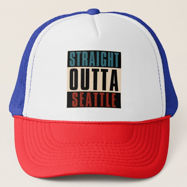 Casquette Hors de Seattle Washington WA USA (Devant)