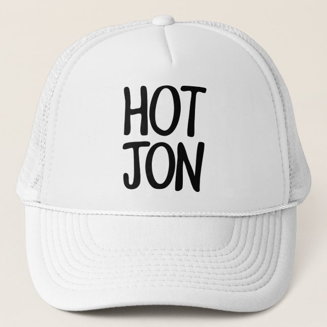 CASQUETTE HOT JON (Devant)