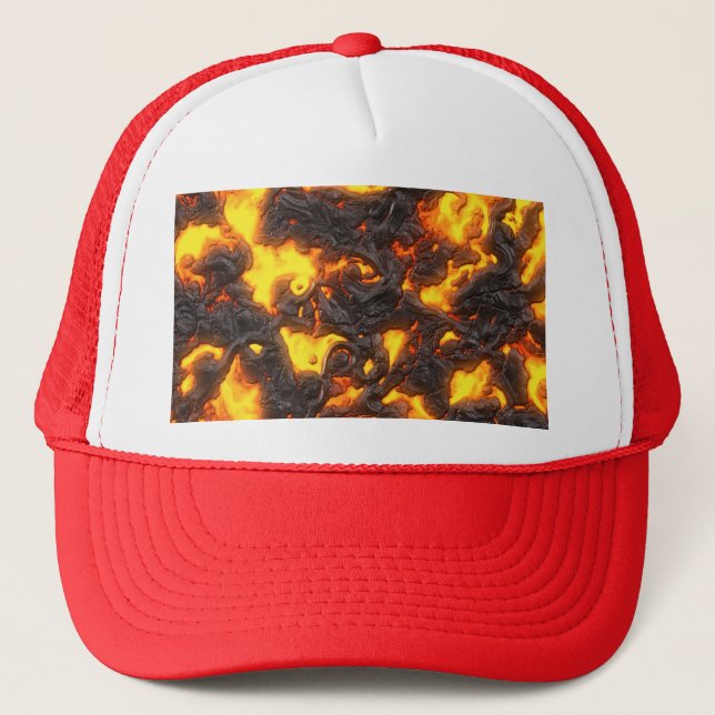 Casquette Hot lava (Devant)