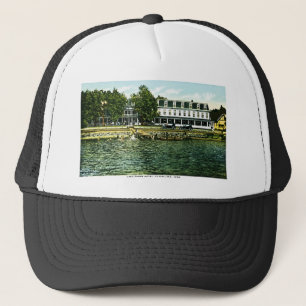 Casquette Hôtel de rivage de lac, lac clair, Iowa