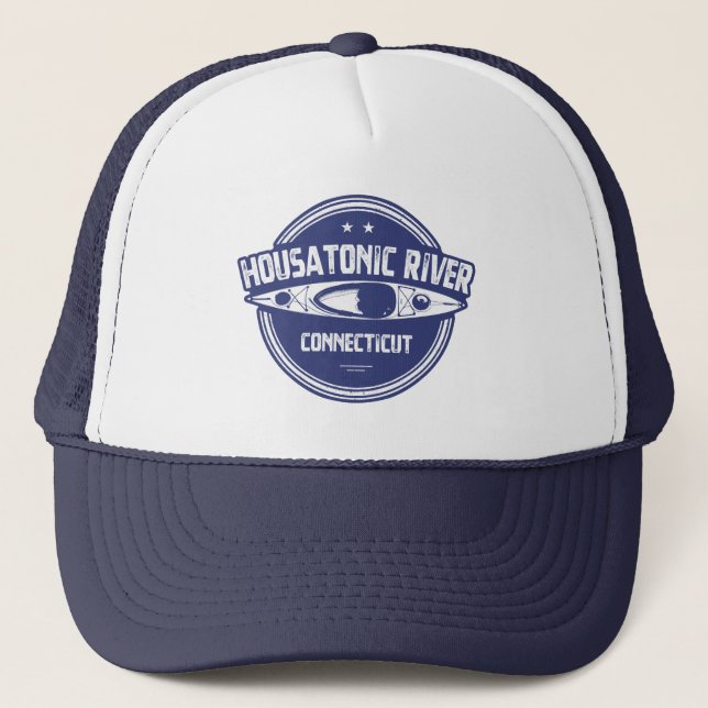 Casquette Housatonic River Connecticut Kayak (Devant)