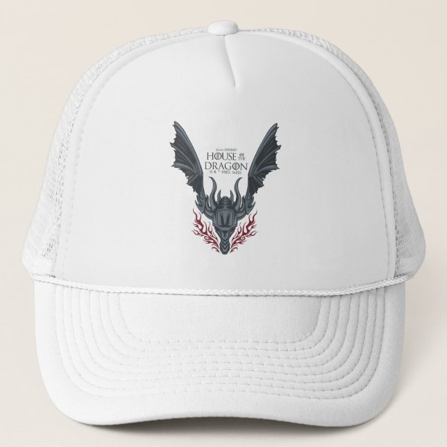 Casquette HOUSE of the Dragon | Fire-Breathing Dragon Head (Devant)