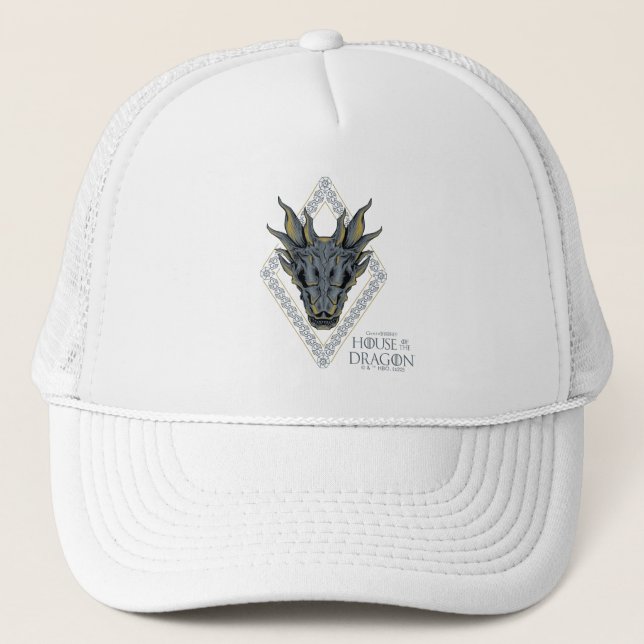 Casquette HOUSE of the Dragon | Skull Diamond Crest (Devant)