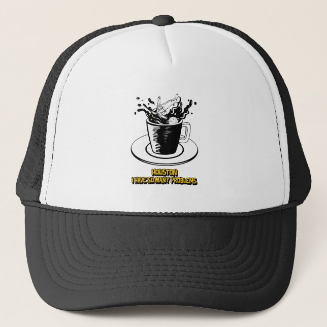 Casquette Houston J'Ai Tant De Problèmes (Devant)