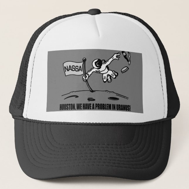 CASQUETTE HOUSTON NOUS AVONS UN PROBLÈME (Devant)
