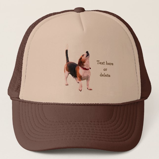 Casquette Howling Beagle Dog Personalized (Devant)