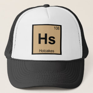 Casquette HS - Symbole de Tableau périodique de chimie de