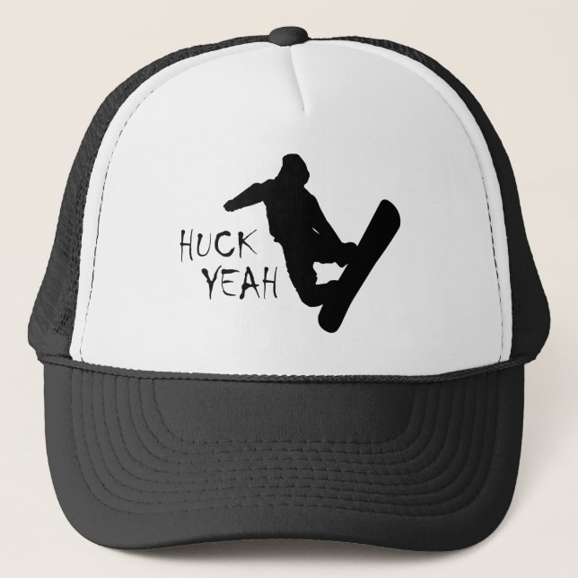 Casquette Huck Yeah (Snowboarding) (Devant)