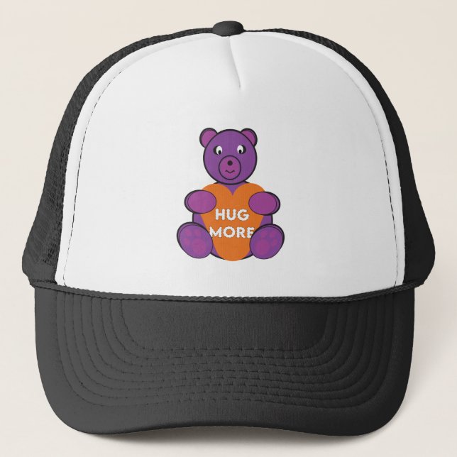Casquette Hug More Teddy Bear (Devant)