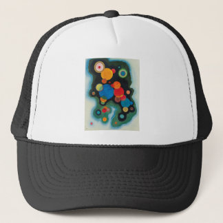 Casquette Huile Abstraite impulsive renforcée sur toile Kand
