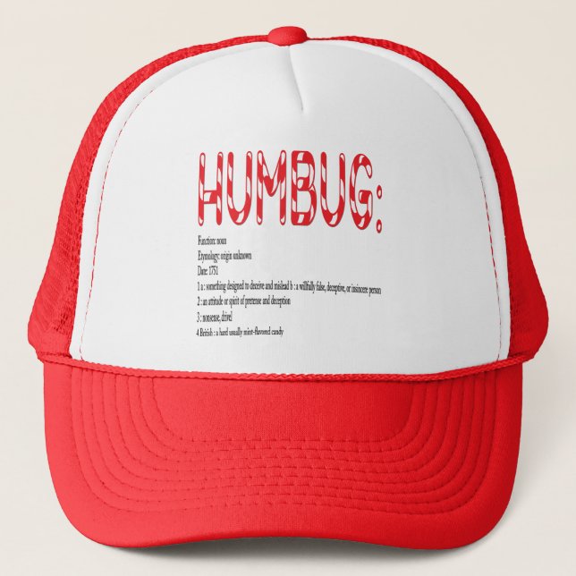 Casquette HUMBUG : définition (Devant)