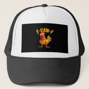 Casquette Humour de corbeau F-Caw-F Gothique Drôle Rétro Coo