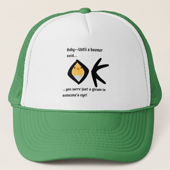 Casquette Humour - Divertissement intergénérationnel (Devant)