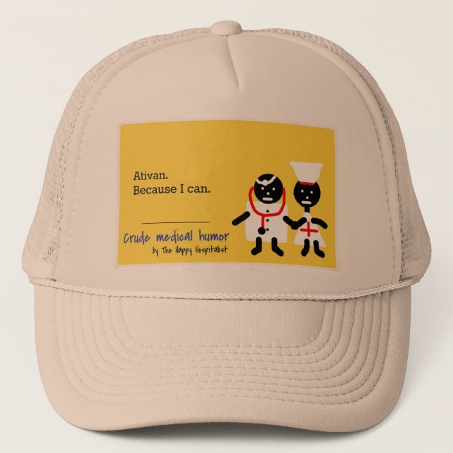 Casquette Humour Médicale (Devant)
