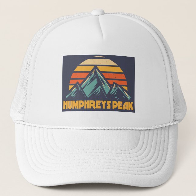 Casquette Humphreys Peak Arizona Rétro Turquoise (Devant)