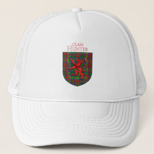 Casquette Hunter Tartan Scottish Plaid Lion Rampant