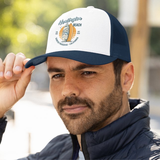 Casquette Huntington Beach California Surfer Paradise (Créateur téléchargé)