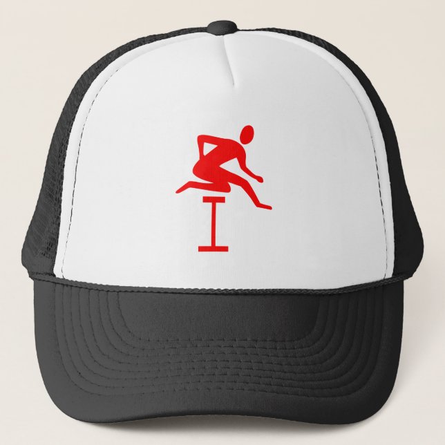 Casquette Hurdling - Rouge (Devant)