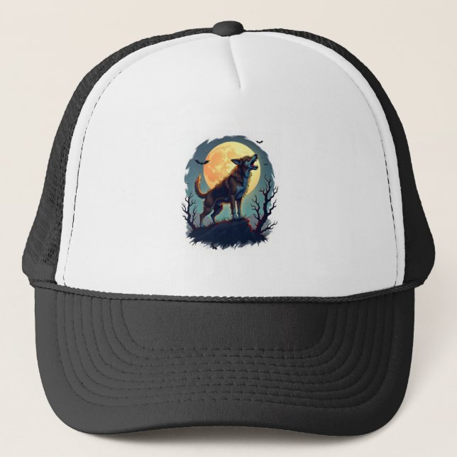 Casquette Hurlement de Beagle Loup-Garou (Devant)