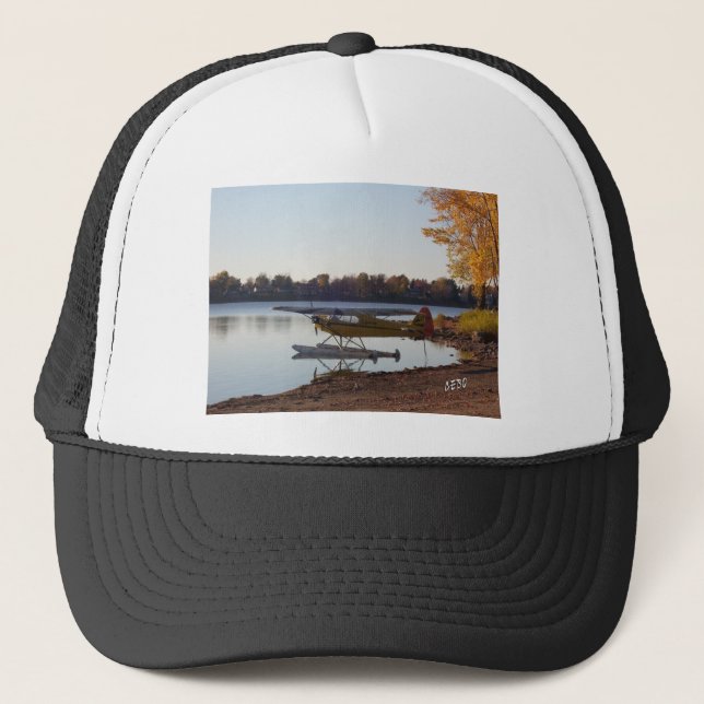 Casquette Hydravion par le lac (Devant)