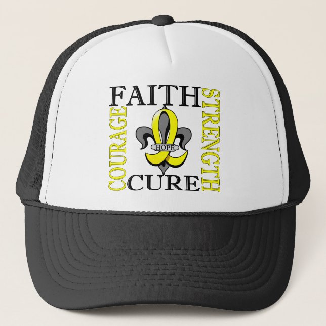 Casquette Hydrocéphalie de Fleur De Lis 3 (Devant)