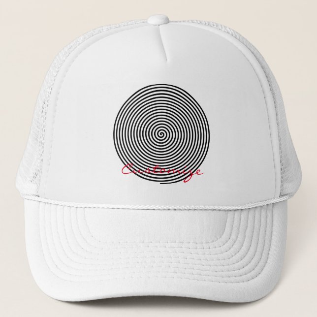 Casquette Hypnose ronde Spirale Thunder_Cove (Devant)