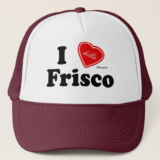 Casquette I amour (de Hella) Frisco (Devant)