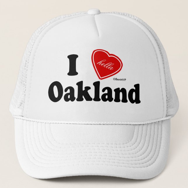 Casquette I amour (de Hella) Oakland (Devant)
