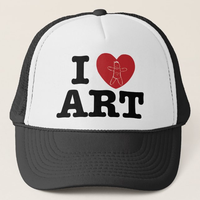 Casquette I ART de coeur (Devant)