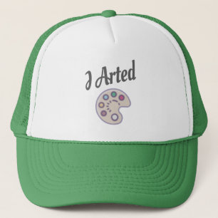 Casquette I Arte, Artiste Art Professeur Peintre Drôle