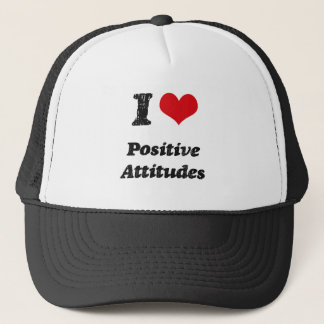 Casquette I attitudes positives de coeur