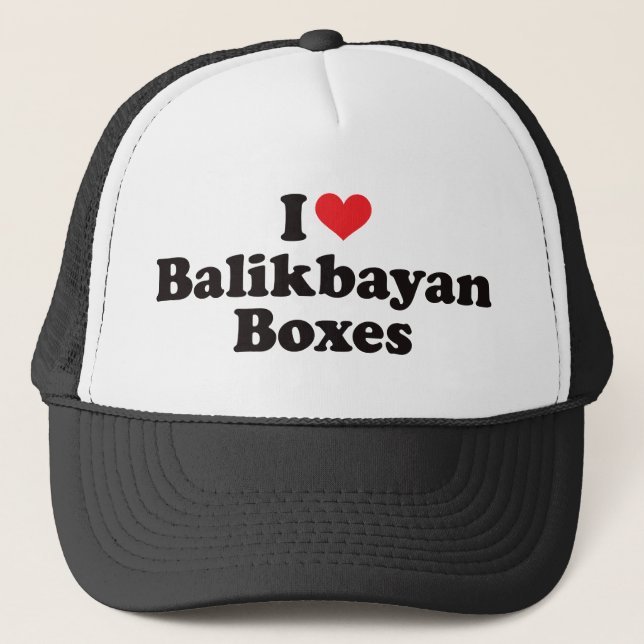 Casquette I boîtes de Balikbayan de coeur (Devant)