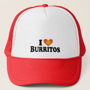 Casquette I Burritos (de coeur) - T-shirt diversifié de Lit