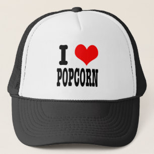 CASQUETTE I COEUR (AMOUR) POPCORN