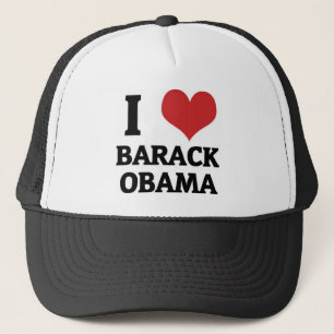 Casquette I coeur Barack Obama