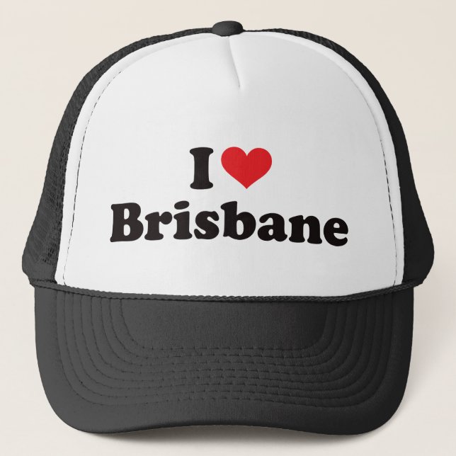 Casquette I coeur Brisbane (Devant)