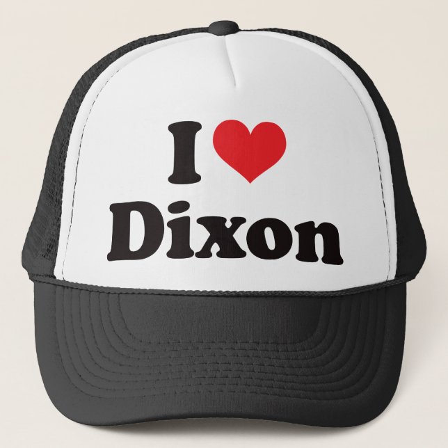 Casquette I coeur Dixon (Devant)