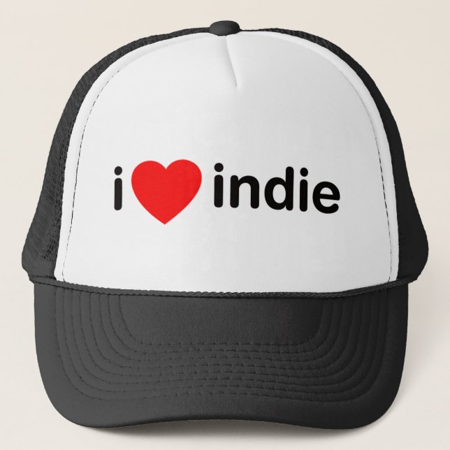 Casquette I coeur indépendant (Devant)