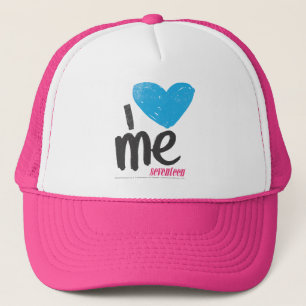 Casquette I coeur j'Aqua