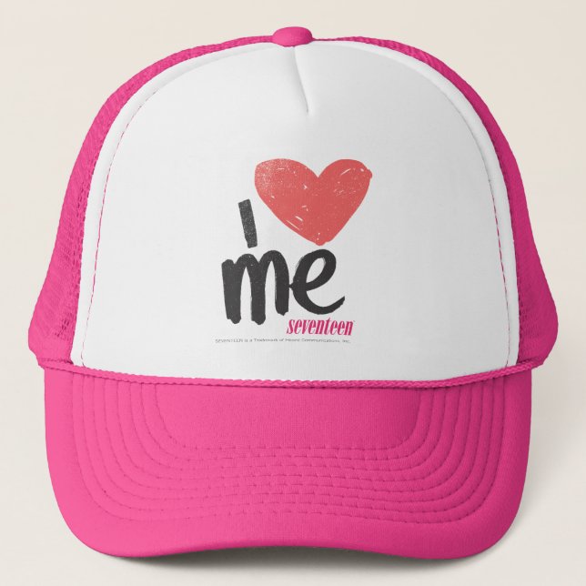 Casquette I coeur je rose (Devant)