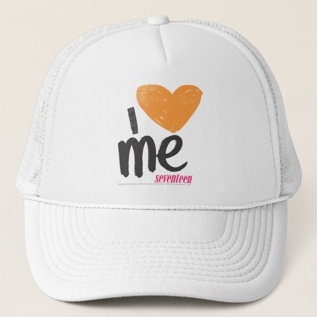 Casquette I coeur j'orange (Devant)
