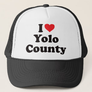 Casquette I coeur le comté de Yolo
